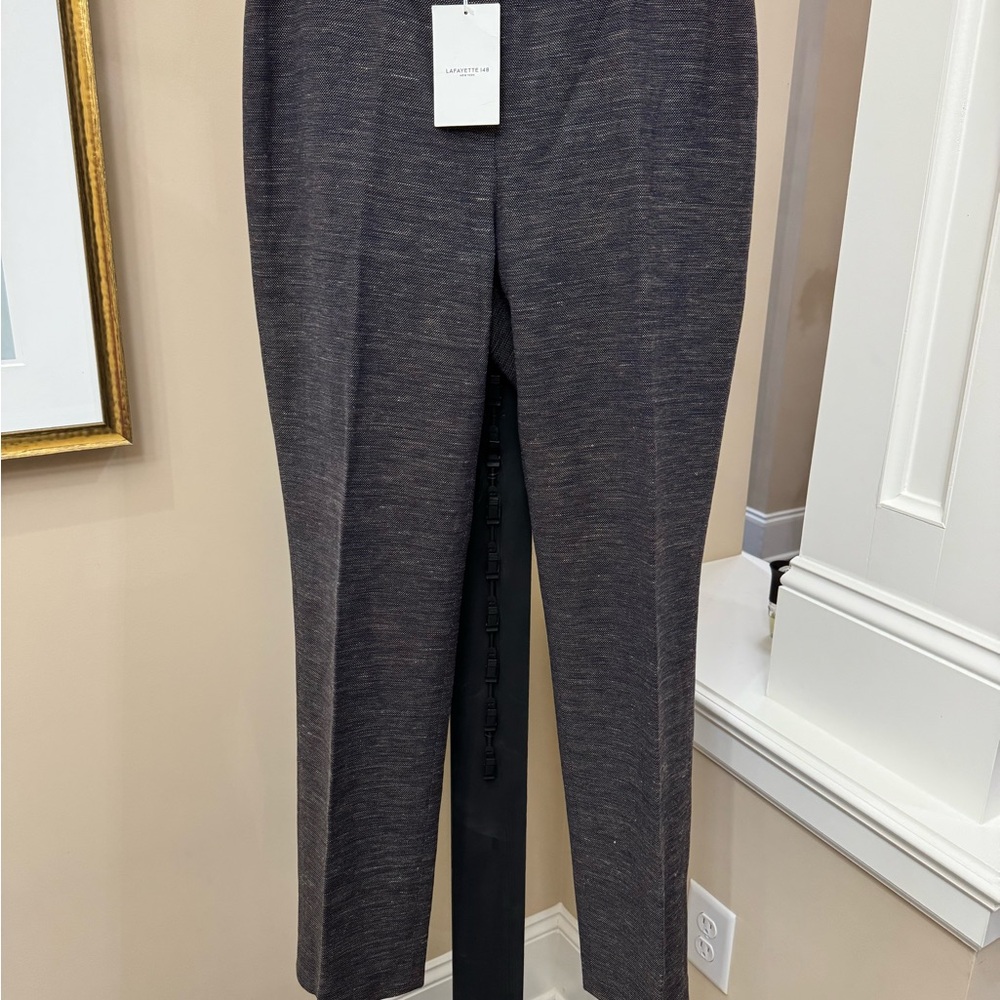Lafayette 148 New York Black Multi Pants